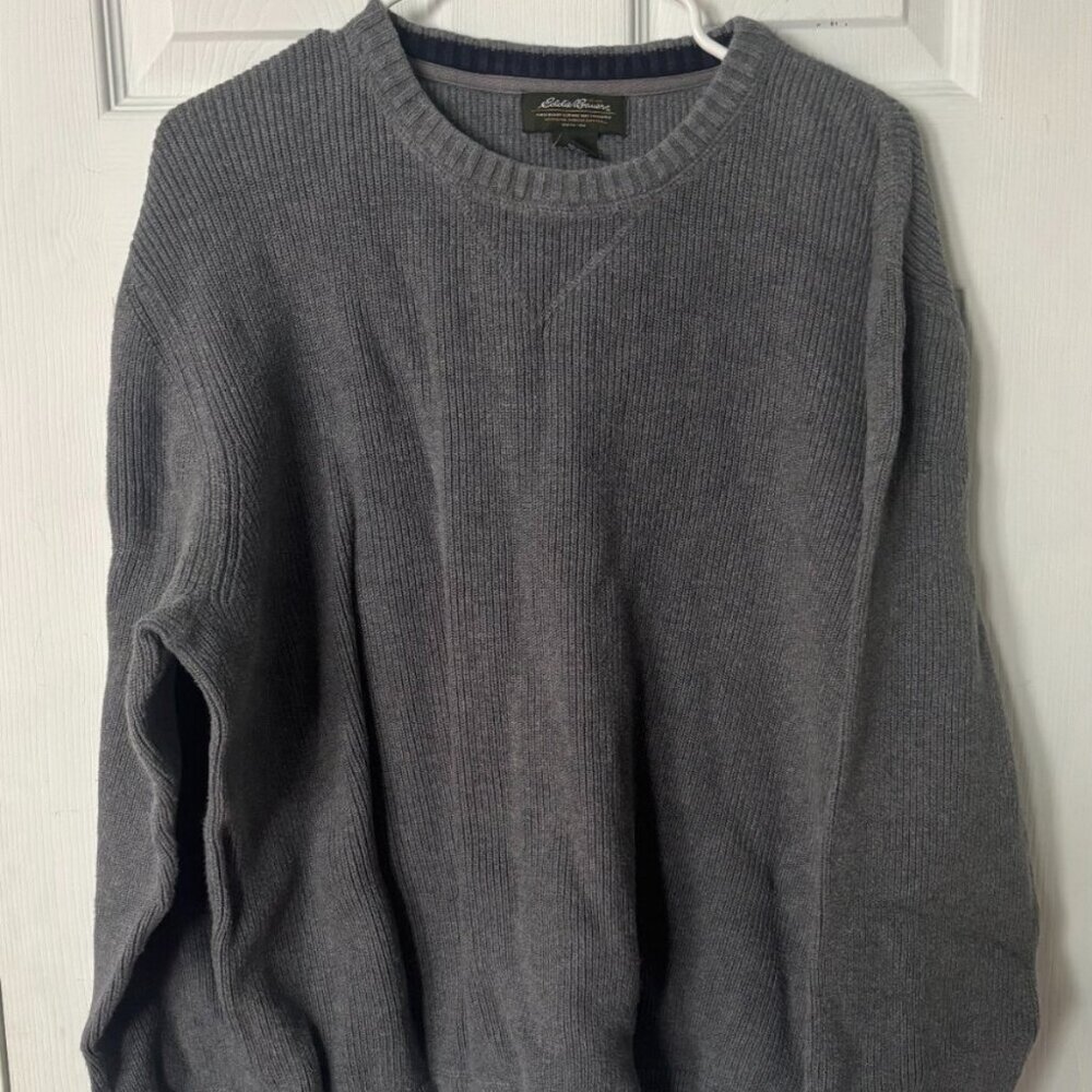 Gray Eddie Bauer Sweater - Originally 100.00
